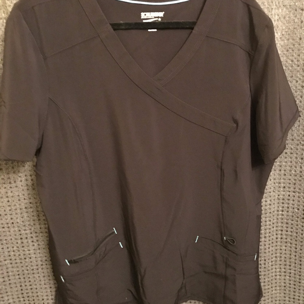 Scrubstar grey scrub top.